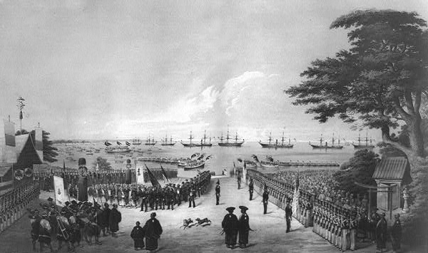 【知らなかった】161年前の今日。浦賀に来た黒船の実写真があると知って俺の中で超話題。